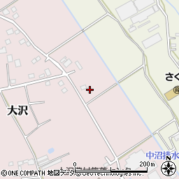 茨城県常総市大沢147周辺の地図