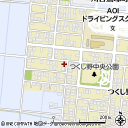 福井県福井市つくし野3丁目415周辺の地図