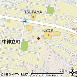 茨城県土浦市中神立町19-4周辺の地図