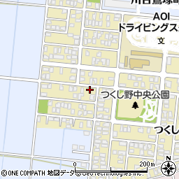 福井県福井市つくし野3丁目414周辺の地図