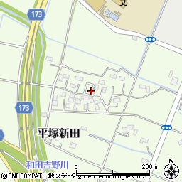 埼玉県熊谷市万吉1270-10周辺の地図