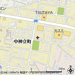 茨城県土浦市中神立町19-6周辺の地図