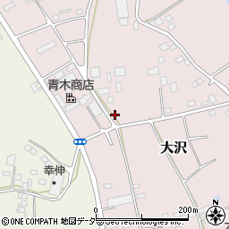 茨城県常総市大沢2009周辺の地図