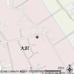 茨城県常総市大沢152周辺の地図