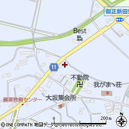 埼玉県熊谷市御正新田1124周辺の地図