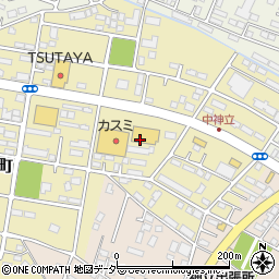 茨城県土浦市中神立町26周辺の地図