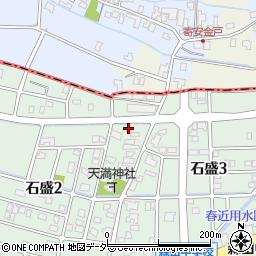福井県福井市石盛2丁目1203周辺の地図