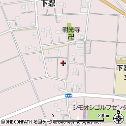埼玉県行田市下忍2511周辺の地図