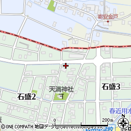 福井県福井市石盛2丁目1202周辺の地図