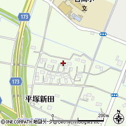 埼玉県熊谷市万吉1270-6周辺の地図