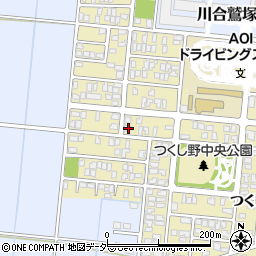 福井県福井市つくし野3丁目217周辺の地図