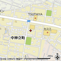 茨城県土浦市中神立町19-7周辺の地図