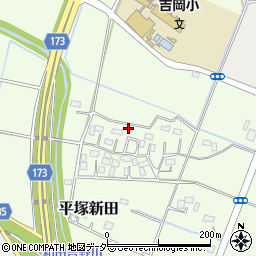 埼玉県熊谷市万吉1270-15周辺の地図