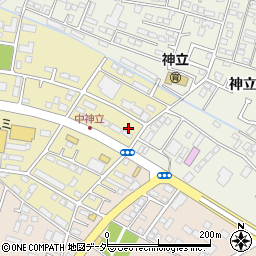 茨城県土浦市中神立町32-4周辺の地図