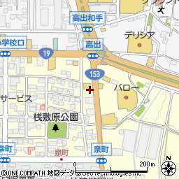 長野県塩尻市大門泉町12周辺の地図