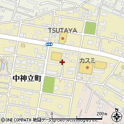 茨城県土浦市中神立町19周辺の地図