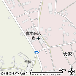 茨城県常総市大沢2012周辺の地図
