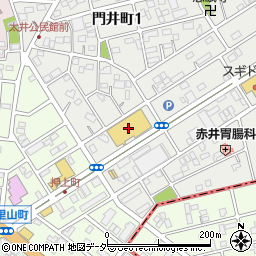 生鮮市場ＴＯＰ行田店周辺の地図