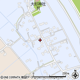 茨城県猿島郡五霞町大福田230周辺の地図