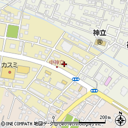 茨城県土浦市中神立町32周辺の地図