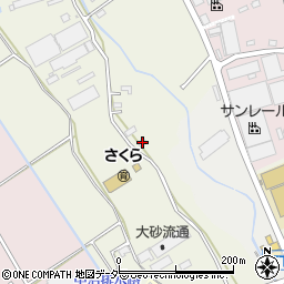 茨城県常総市岡田383-4周辺の地図