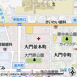 長野県塩尻市大門並木町10周辺の地図