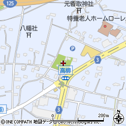 宝聚寺周辺の地図