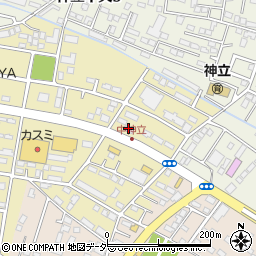 一誠商事神立支店周辺の地図