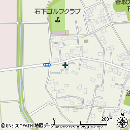 茨城県常総市向石下86周辺の地図