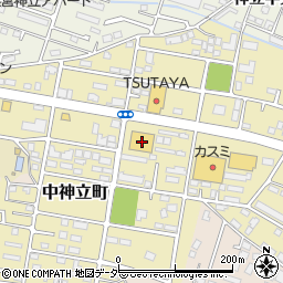 西松屋土浦神立店周辺の地図