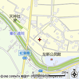 茨城県常総市崎房641周辺の地図