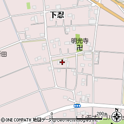 埼玉県行田市下忍2471周辺の地図