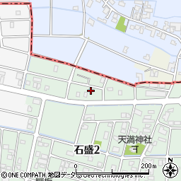 福井県福井市石盛2丁目409周辺の地図