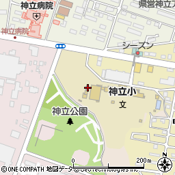 茨城県土浦市中神立町1399周辺の地図