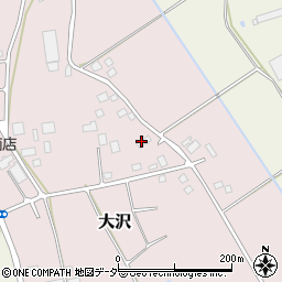 茨城県常総市大沢1978周辺の地図