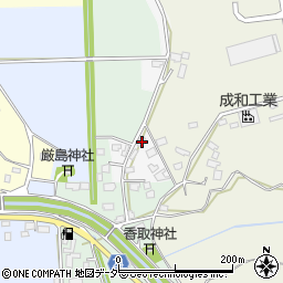 茨城県常総市馬場新田443周辺の地図