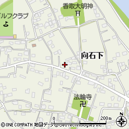 茨城県常総市向石下67周辺の地図
