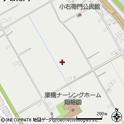 埼玉県久喜市小右衛門周辺の地図