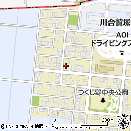 福井県福井市つくし野1丁目618周辺の地図