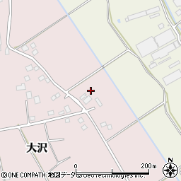 茨城県常総市大沢262周辺の地図