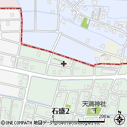福井県福井市石盛2丁目315周辺の地図