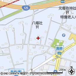 埼玉県久喜市高柳2067-1周辺の地図