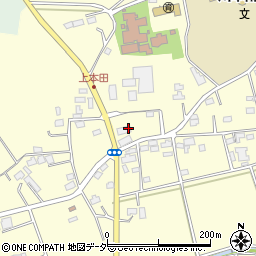 埼玉県深谷市本田4941-1周辺の地図