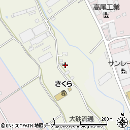 茨城県常総市岡田383周辺の地図