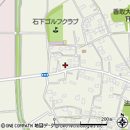 茨城県常総市向石下54周辺の地図