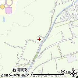 阿矢谷川周辺の地図