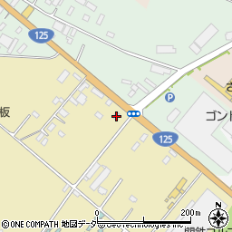 茨城県土浦市上坂田1484周辺の地図