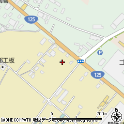 茨城県土浦市上坂田1486-3周辺の地図