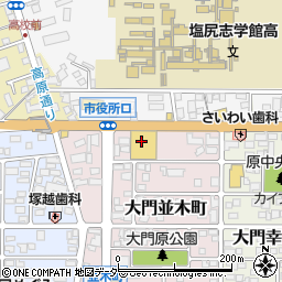 株式会社カワチ薬品　塩尻店周辺の地図