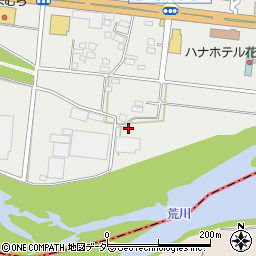 埼玉県深谷市小前田518周辺の地図